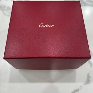 Cartier Burgundy Watch Box